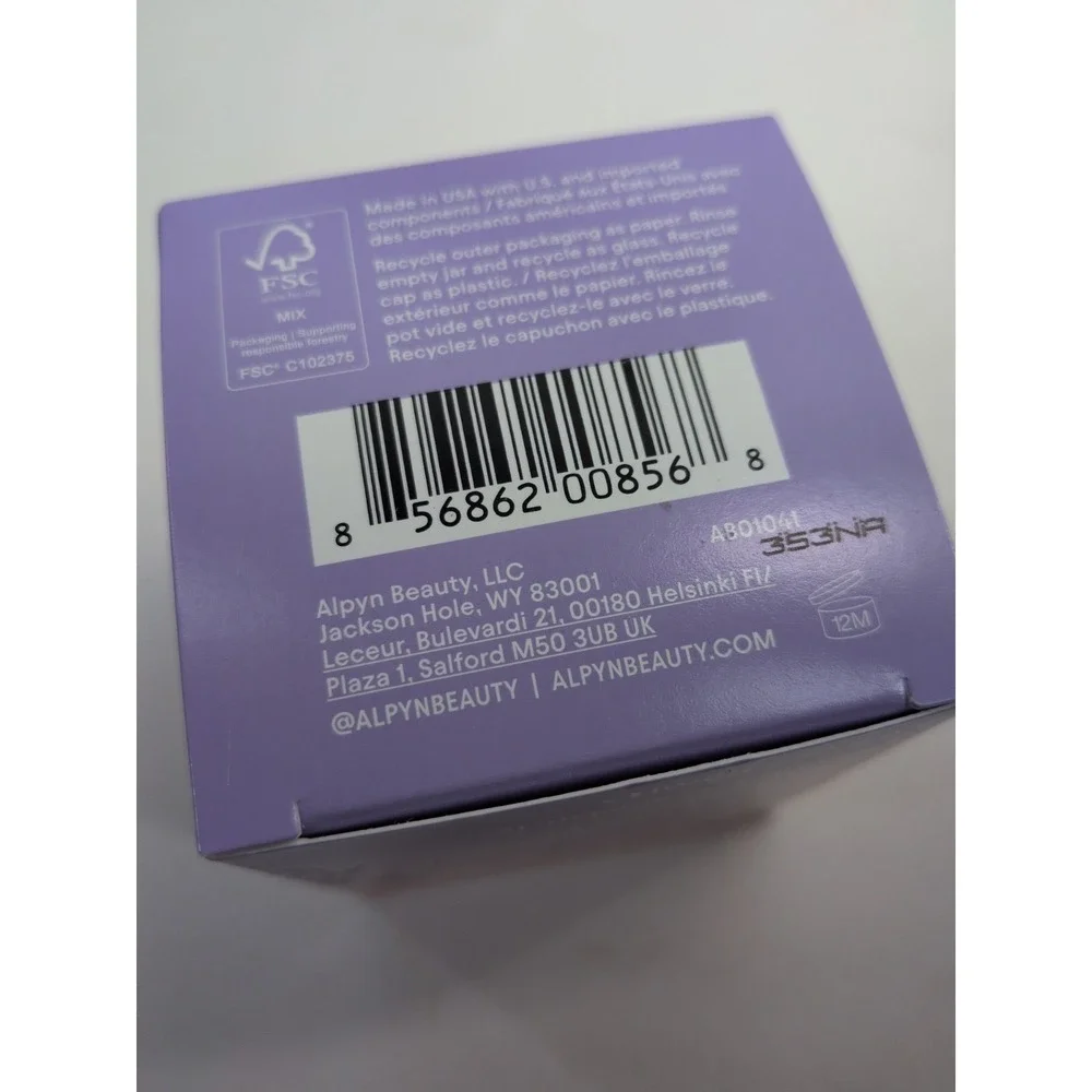 NEW IN BOX🥰ALPYN Hydrating Cream Cleanser Vitamin C&Juneberry 115ml/3.9oz